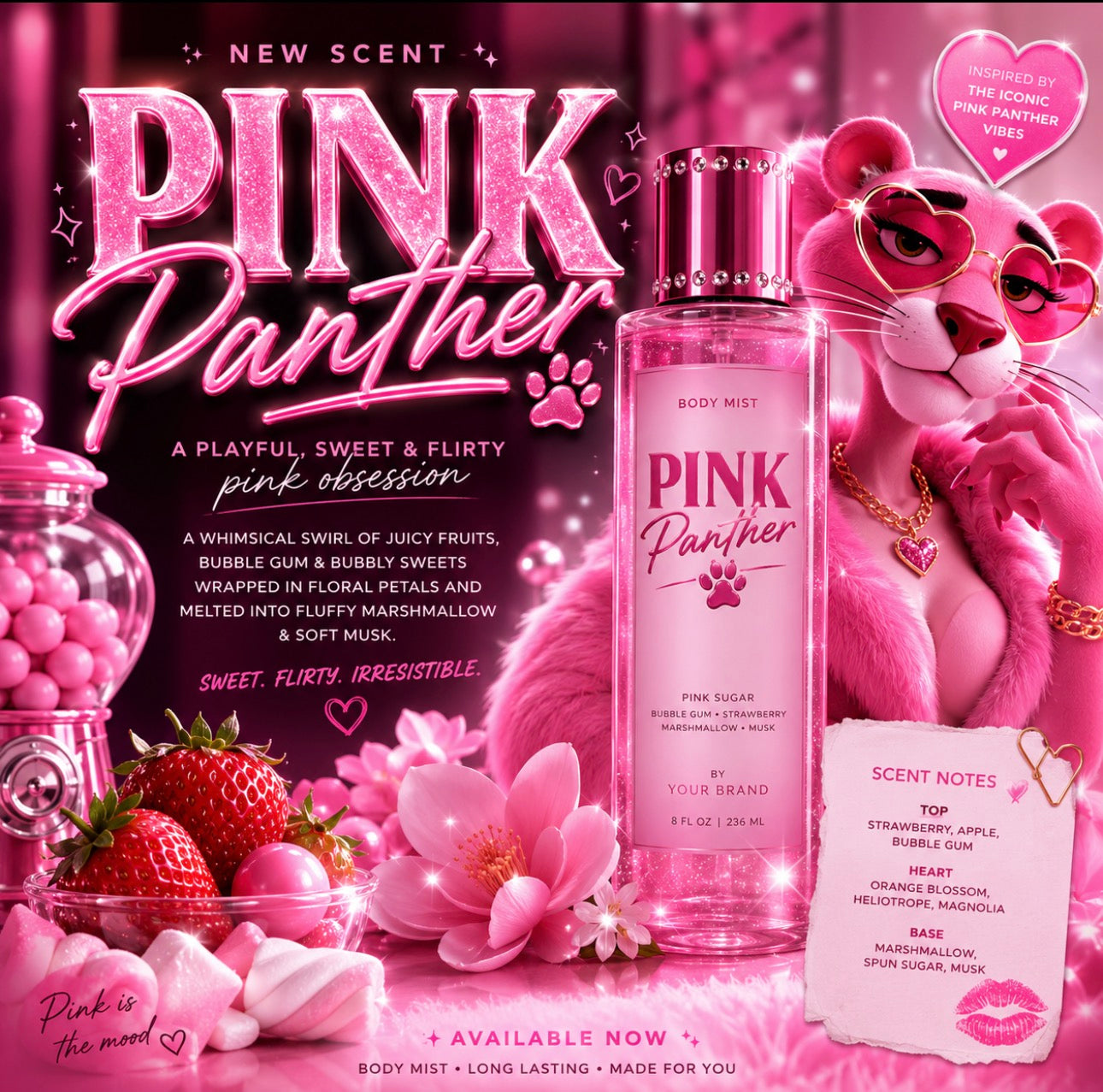 Pink Panther Inspired by House of Siliage’s Pink Panther