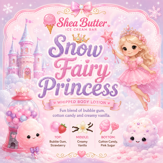 Snow Fairy Princess inspired by Lush Snow Fairy