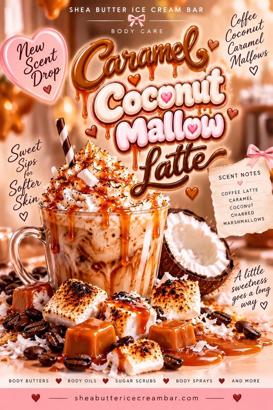 Caramel Coconut Mallow Latte