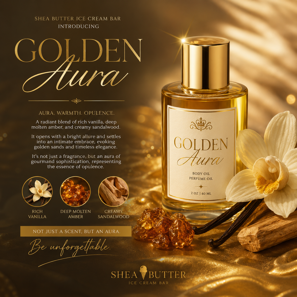 Golden Aura Inspired by Commodity’s Gold